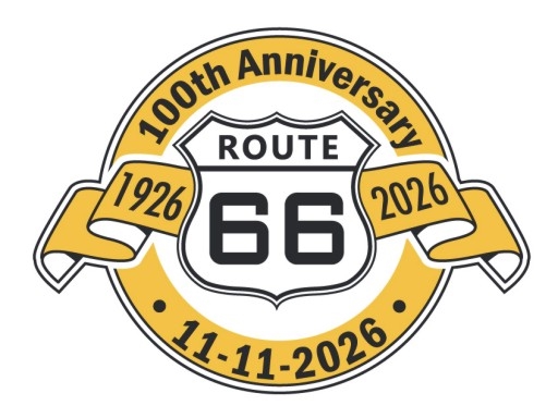 ROUTE 66 100th Anniversary hat pin