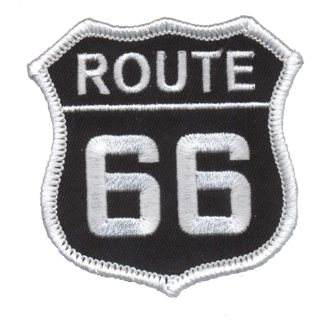 ROUTE 66 souvenir embroidered patch